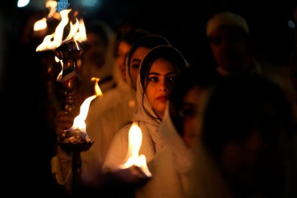 Iran Zoroastrians Sadeh Festival
