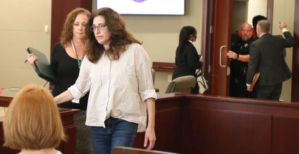 Joan Naydich in court