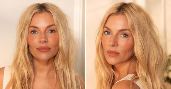 Image of Sienna Miller's boho glow using Charlotte Tilbury