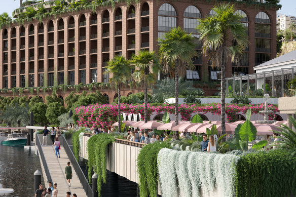 A new proposal for Howard Smith Wharves.