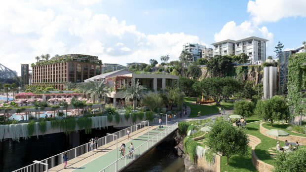 A new proposal for Howard Smith Wharves.