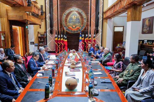 Discussions with President Jose Ramos-Horta focused on the potential for investment, trade, education and more.