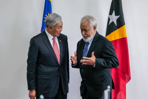 Meeting with Prime Minister Kay Rala Xanana Gusmao.