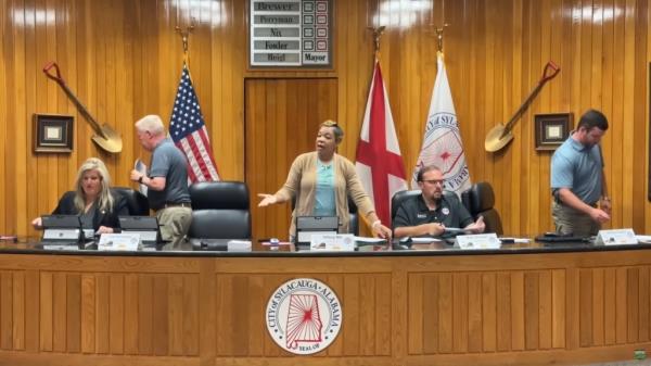 Sylacauga City Council President Tiffany Nix adjourned a meeting after several attendees pressed the council on the issue of illegal immigrants, according to reports.