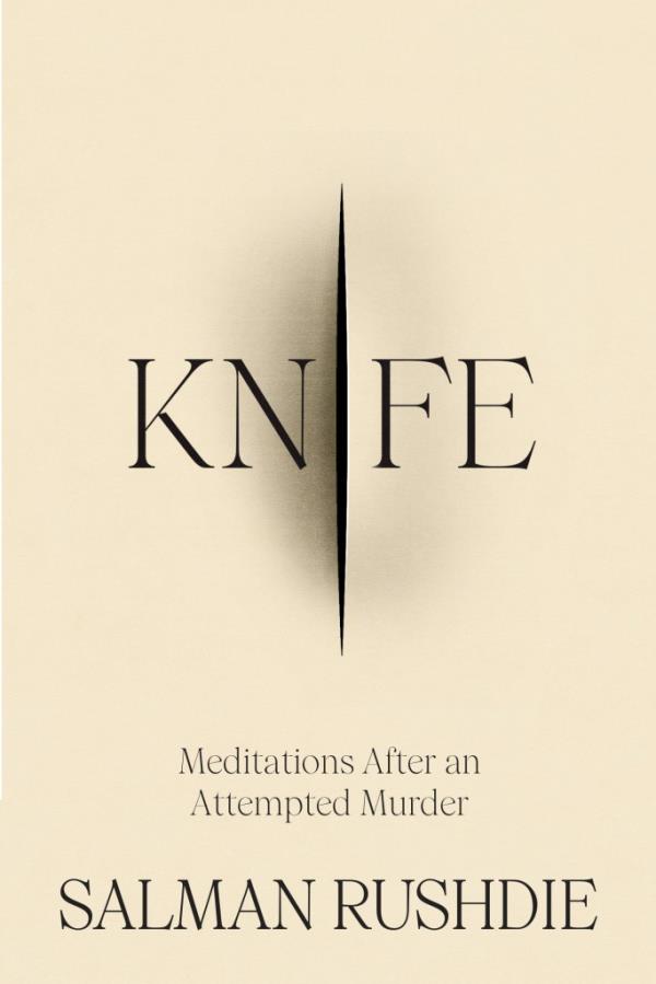 The cover for "Knife: Meditations After an Attempted Murder."