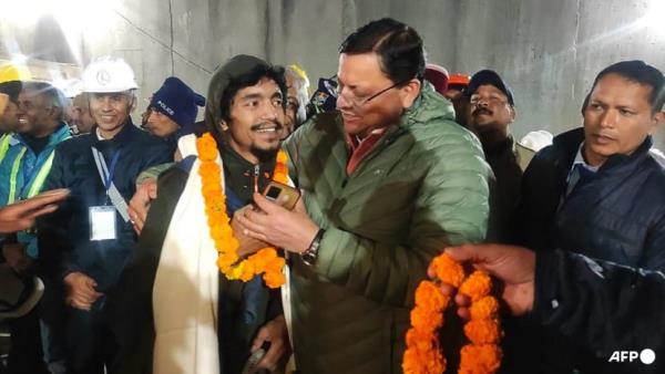 Marathon 17-day rescue: How 41 trapped tunnel workers in India were pulled to freedom
