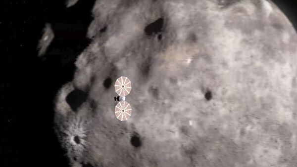 Nasa’s Lucy spacecraft swoops past first of 10 asteroids on journey to Jupiter