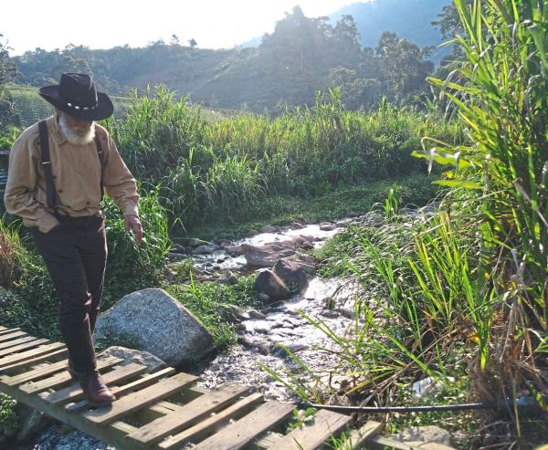 Nek Abdul Rahman says the family enjoys their ranch-like lifestyle at Bukit Tinggi.