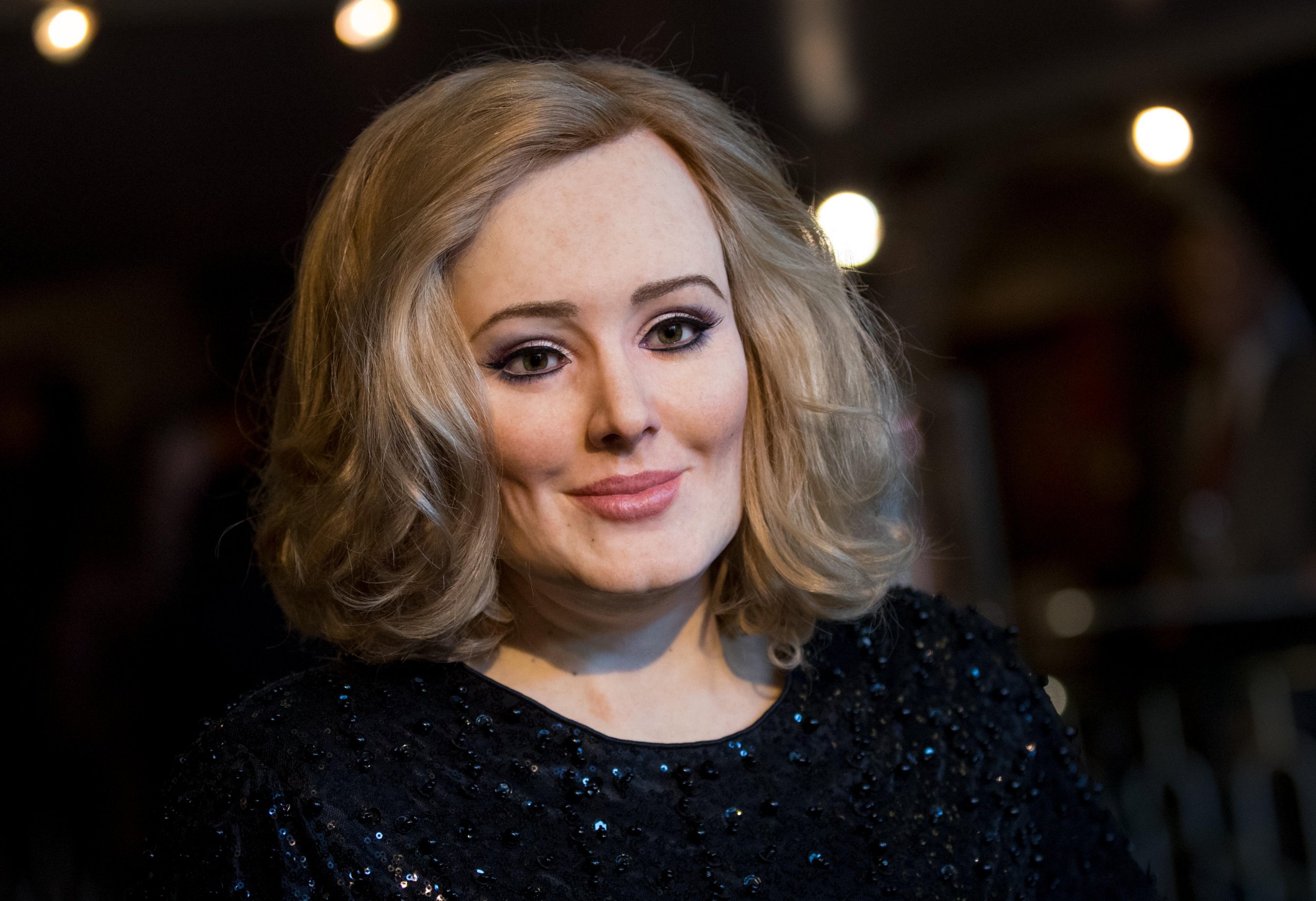 Adele waxwork in the Panoptikum in Hamburg, Germany