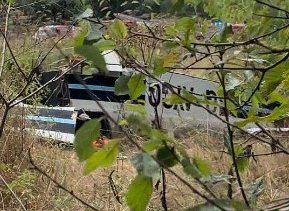 A plane crashed in Upminster this afternoon