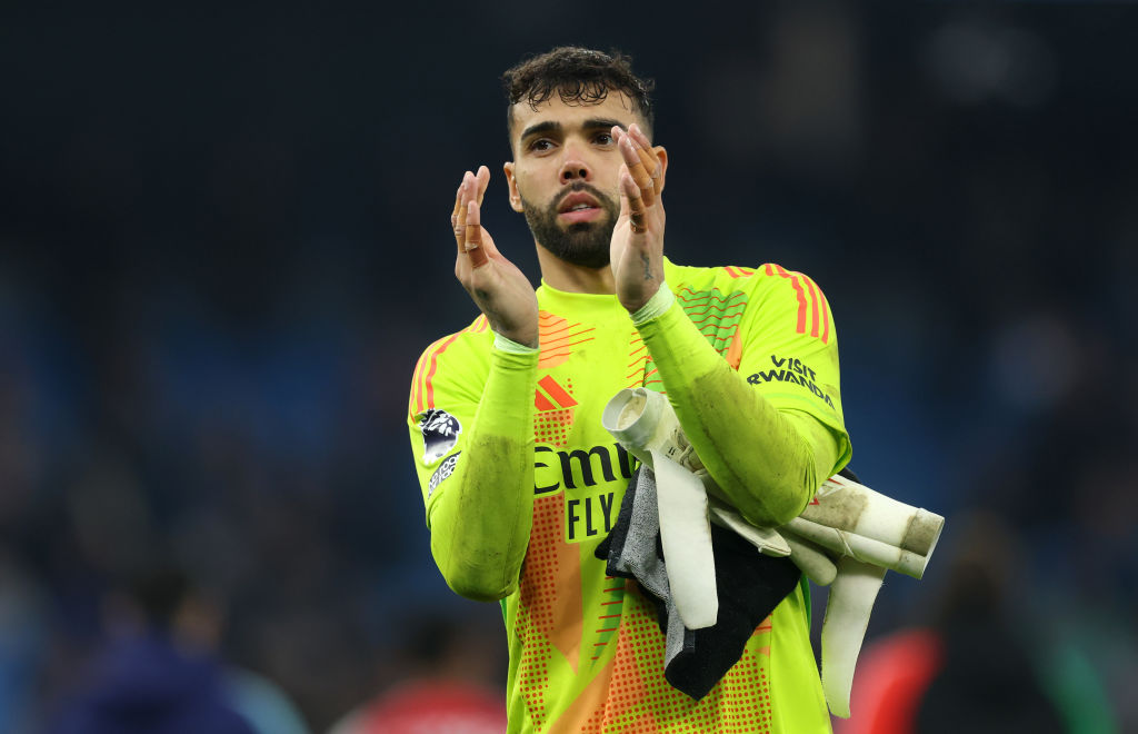 David Raya produced an impressive performance against Man City