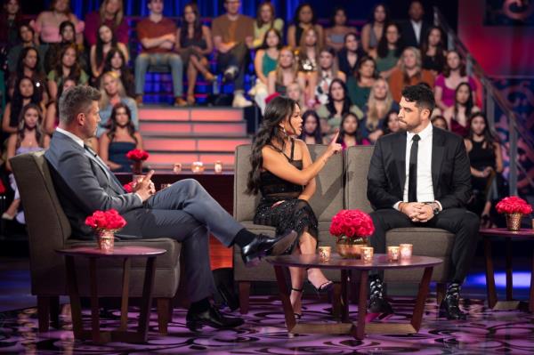 Jenn Tran, Devin Strader and host Jesse Palmer hash out what happened after cameras went down.