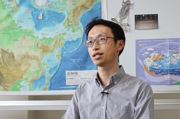 Assistant Professor Kohei Matsuno, Faculty of Fisheries Sciences, Hokkaido University (Photo: Sohail Keegan Pinto)