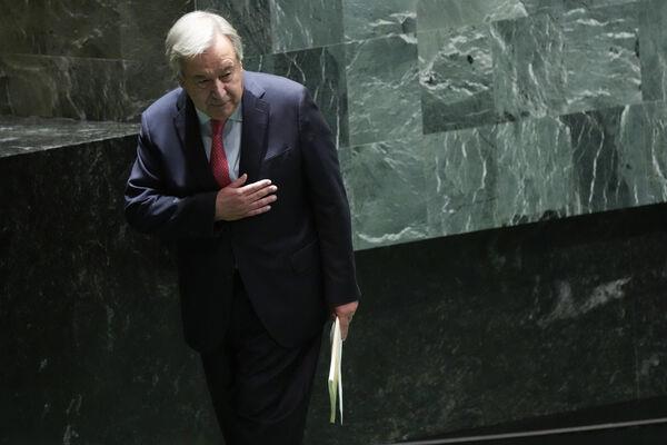 联合国秘书长António Guterres。图片:AP Photo/Mary Altaffer 联合国秘书长António Guterres。图片:AP Photo/Mary Altaffer