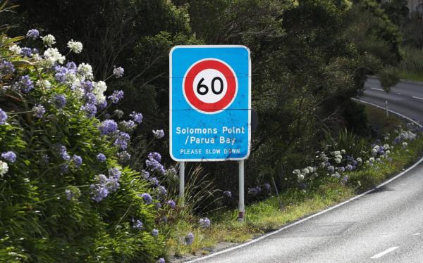 Solomons Point speed has now dropped to 60km/h has dropped by 40 percent under the slower speed regime.
