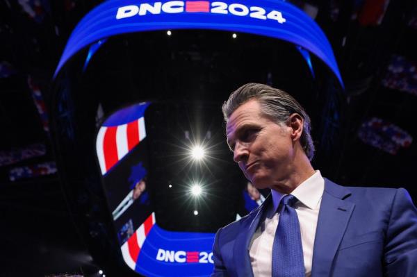 Gavin Newsom revealed he was "told to say" Kamala’s nomination was an open, inclusive process.