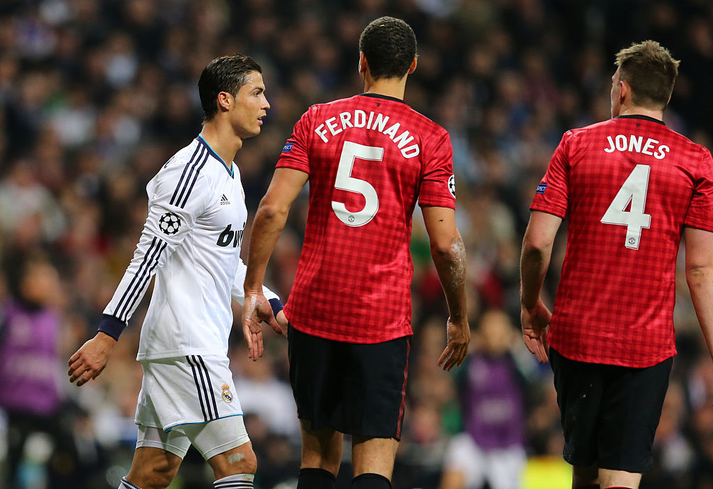 Soccer : UEFA Champions League - Real Madrid v Manchester United