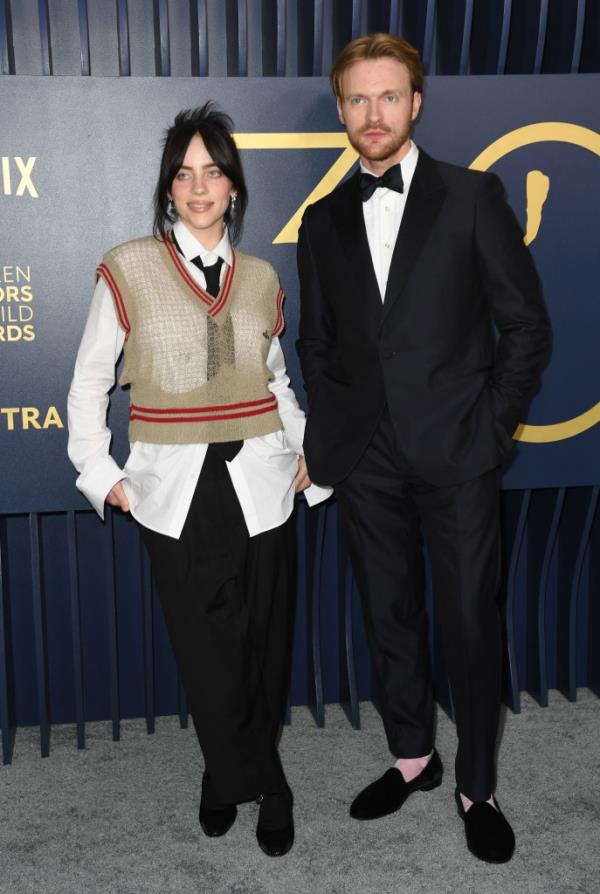 Billie Eilish and Finneas.