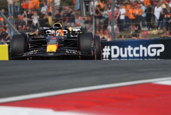 Verstappen tops opening practice at home Dutch Grand Prix