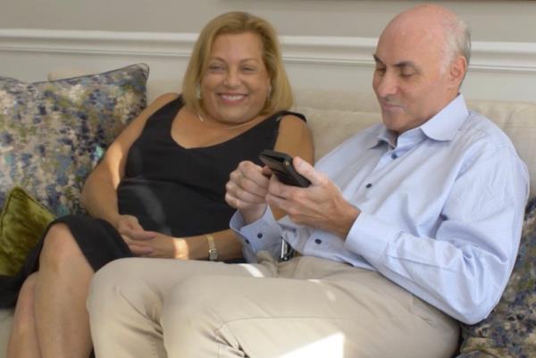 Drew Weissman and his wife