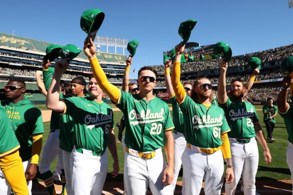 The Oakland A's at the Oakland Coliseum on September 26, 2024
