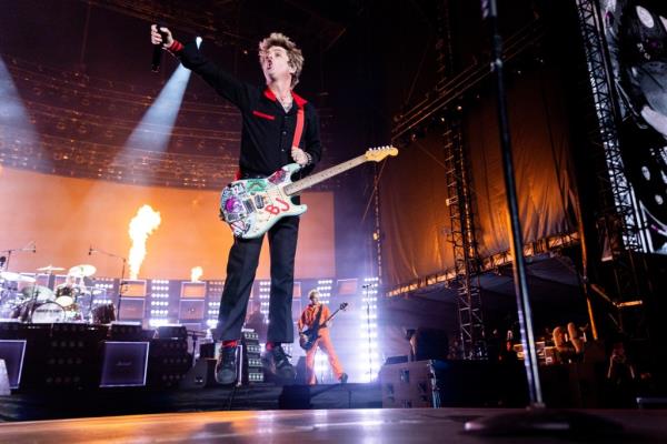 Billie Joe Armstrong performs in San Francisco on Sept. 20
