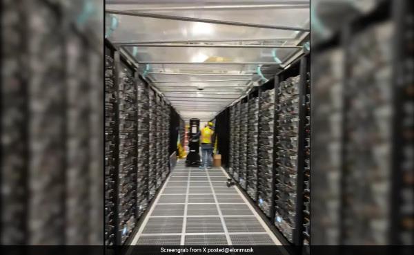 Video: Elon Musk Shares Rare Glimpse Of Tesla's Cortex AI Supercluster