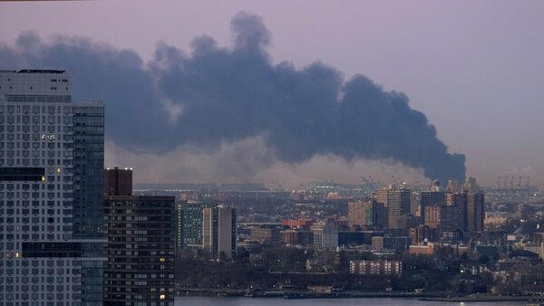 100 firefighters tackle blaze at former Singer sewing machine factory