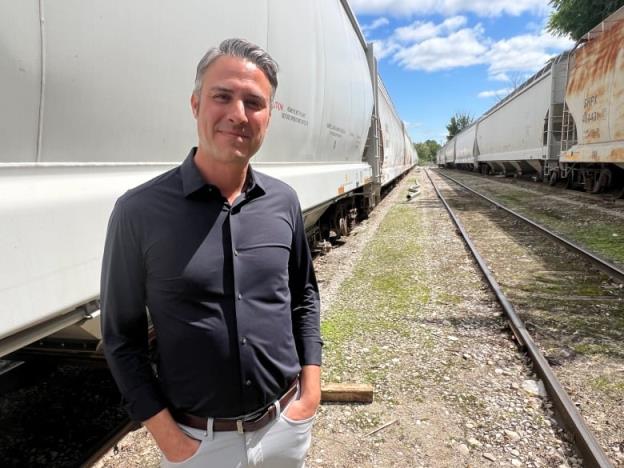 Daniel Peretz, president if NexGen Polymers, says weekly deliveries of railcars loaded with plastic pellets are the ‘lifeline’ of his business, one that would be cut off if a labour dispute shuts down rail service this week.