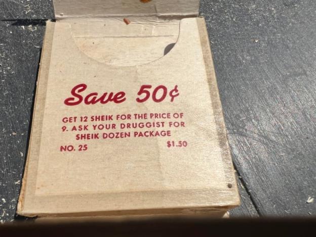 Inside the flap of the three-pack, there's an upsell offer telling the purchaser they can save 50 cents by buying a dozen. The packaging mentions asking
