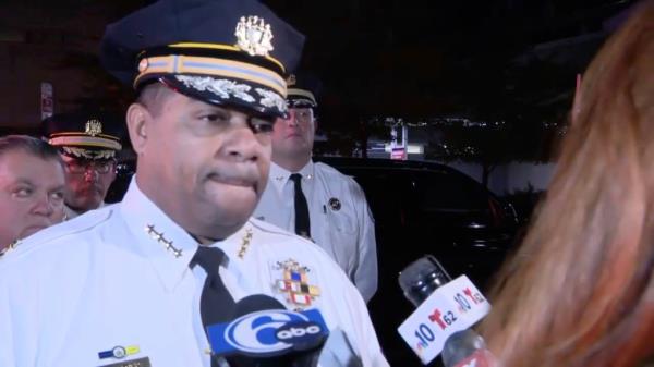 Interim Commissioner John Stanford announced the death of the 50-year-old officer following the shooting on Thursday.