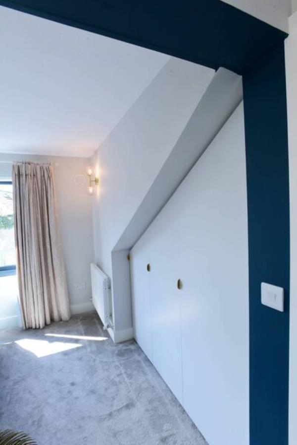 Add a pop of colour, as Jennifer did in her bedroom. Picture: Moya Nolan Add a pop of colour, as Jennifer did in her bedroom. Picture: Moya Nolan