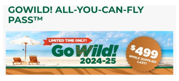 Frontier Airlines GoWild Pass