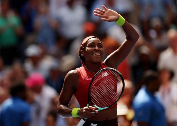 Gauff routs Ostapenko to reach US Open semi-finals