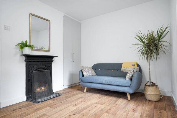 Original fireplace