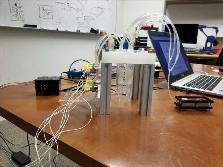 E-nose sniffs out harmful molecules