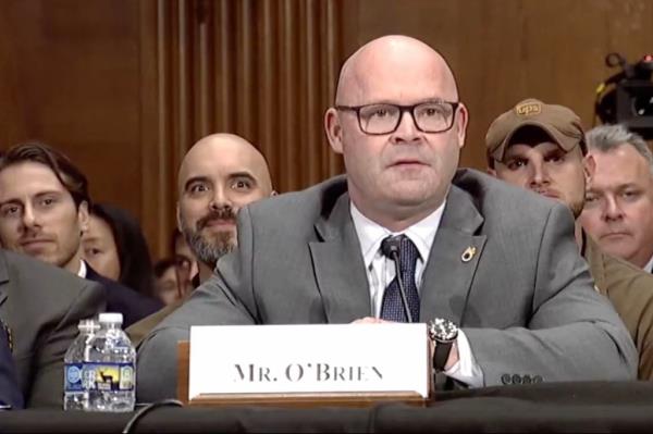 An argument at a Senate HELP Committee hearing looked for a moment like it would devolve into a physical fight, after Sen. Markwayne Mullin physically stood up from his chair to face Teamsters President Sean O’Brien.