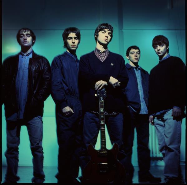 Group portrait of Oasis.