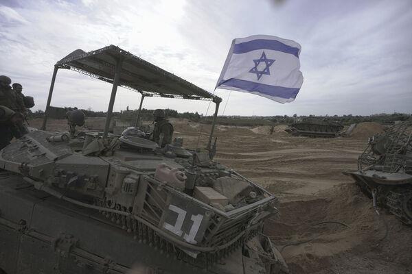 Israeli soldiers are seen during a ground operation in the Gaza Strip, Wednesday, Nov. 22, 2023. Picture: AP Photo/Victor R. Caivano Israeli soldiers are seen during a ground operation in the Gaza Strip, Wednesday, Nov. 22, 2023. Picture: AP Photo/Victor R. Caivano