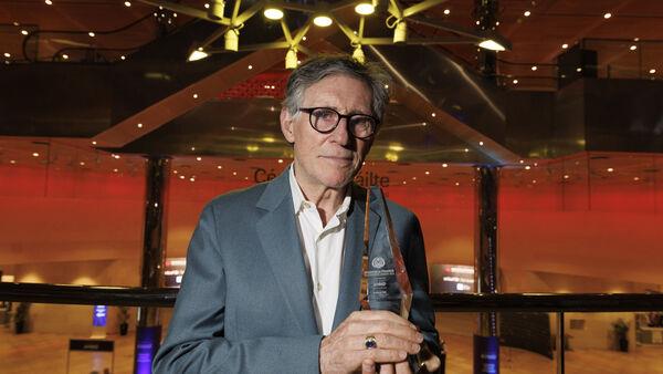 Actor Gabriel Byrne receives TK Whitaker Award for 'outstanding contribution' to the arts