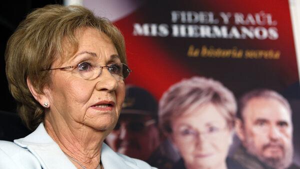 Juanita Castro, anti-communist sister of Fidel and Raul, dies aged 90