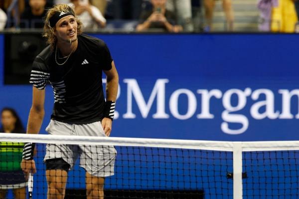 Fan ejected from Zverev’s US Open match over ‘Hitler phrase’