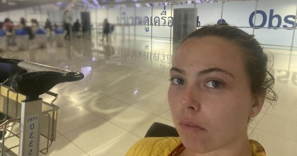 Rosie has since booked a new flight from Bangkok to London.