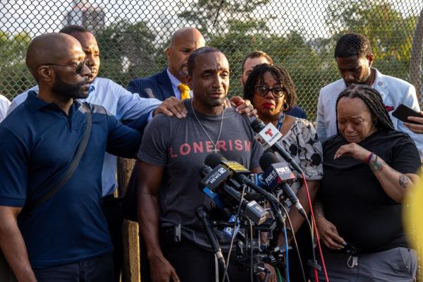 Family of friendly fire victim Gregory Delpeche.
