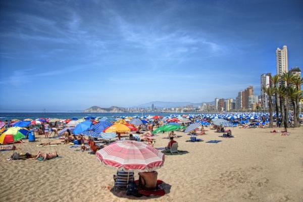 Levante beach, Benidorm