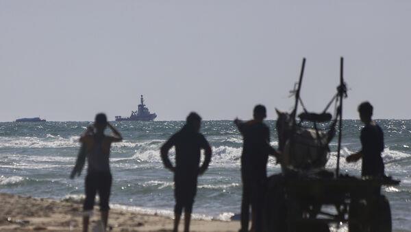 First ship to use new sea route delivers aid to Gaza, Israeli miliary says