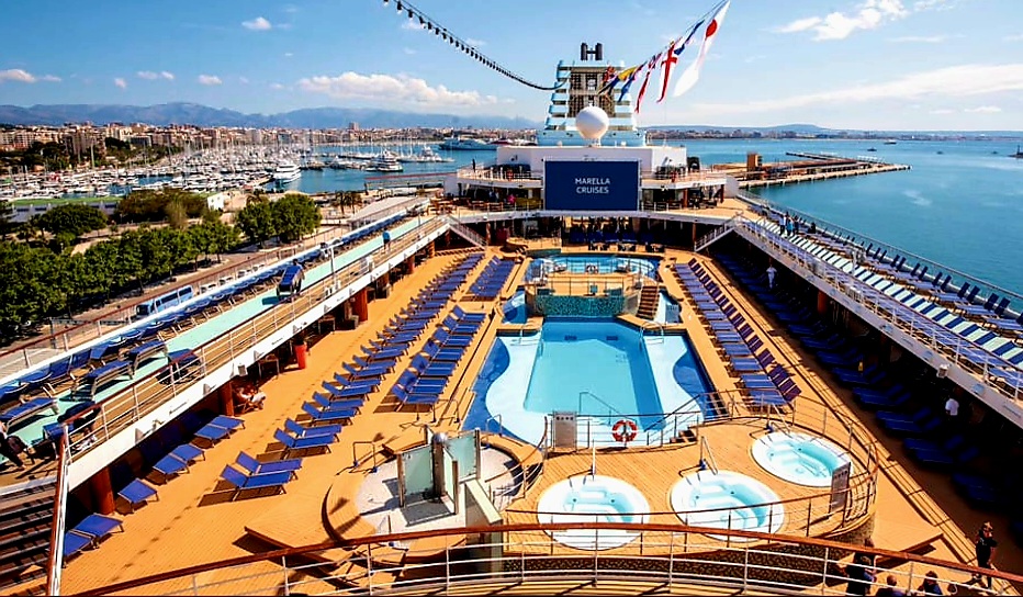 British cruise ship Marella Explorer 2 docks in Cuban port