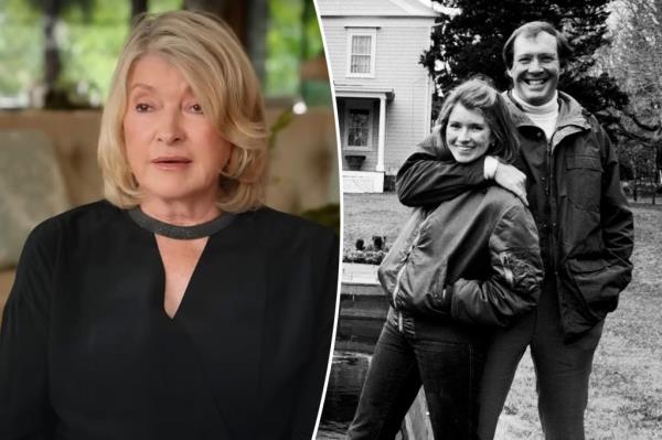 Martha Stewart for her new Netflix doc which hits the streaming platform Oct. 30.