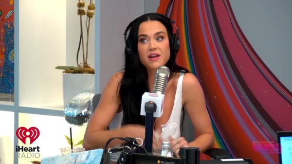 Katy Perry on the "Elvis Duran Show"