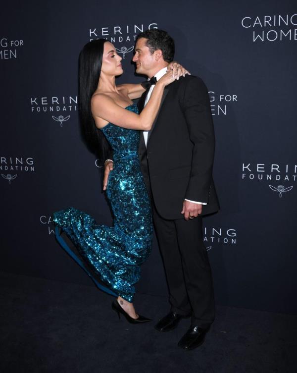 Katy Perry, Orlando Bloom at the Kering Foundation Third Annual Caring for Women Dinner